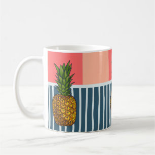 "Einsame Ananas"   sonderbar Kaffeetasse