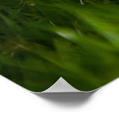 einsame Blume Poster (Ecke)