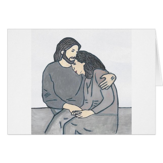 Einsame Frau trifft Gott (Vorderseite (Horizontal))