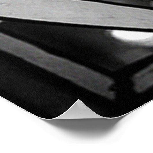 Einsame Gedanken Poster (Ecke)