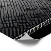 einsame Gitarre Poster (Ecke)