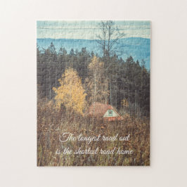 Einsame Hütte Puzzle