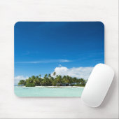 Einsame Insel mousepad (Mit Mouse)