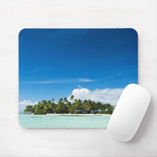 Einsame Insel mousepad (Mit Mouse)