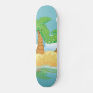 Einsame Insel Skateboard