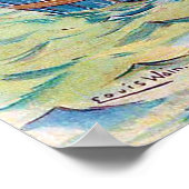 Einsame Katze auf See, Louis Wain Poster (Ecke)