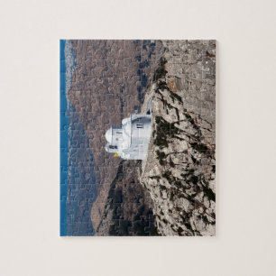 Einsame Kirche in den griechischen Bergen Puzzle
