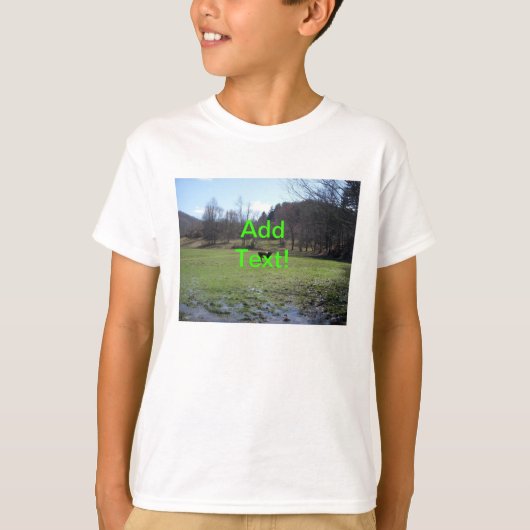 einsame Kuh T-Shirt (Vorderseite)