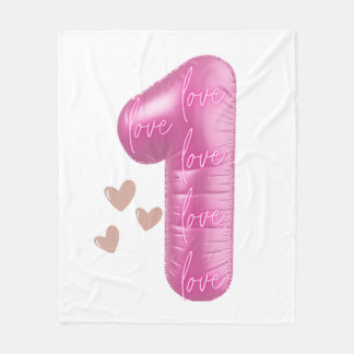 EINSAME LIEBE – Einheit, Frieden & Positive Vibes Fleecedecke