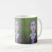 "Einsame Liebe" Kaffeetasse (VorderseiteRechts)