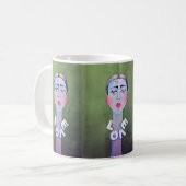 "Einsame Liebe" Kaffeetasse (Vorderseite Links)