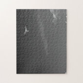 Einsame Möwen Puzzle (Vertikal)