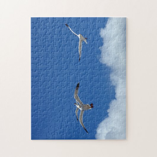 Einsame Möwen Puzzle (Vertikal)