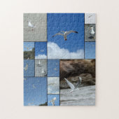 Einsame Möwen Puzzle (Vertikal)