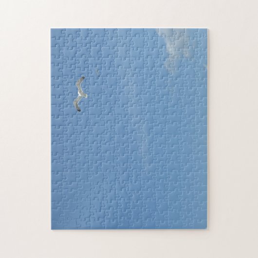 Einsame Möwen Puzzle (Vertikal)