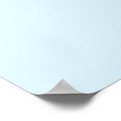 Einsame Palme Poster (Ecke)