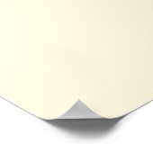Einsame Palme Poster (Ecke)