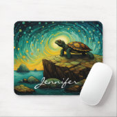 Einsame Schildkrötendenken Mousepad (Mit Mouse)
