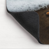 Einsame Starfish auf dem Strand Mousepad (Ecke)