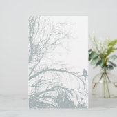 EINSAME TAUBE, AQUA BRIEFPAPIER (Stehend Vorderseite)