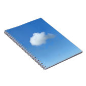 Einsame Wolke Notizblock (Rechte Seite)
