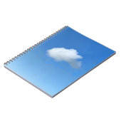 Einsame Wolke Notizblock (Linke Seite)