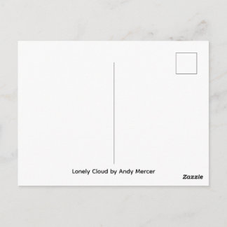 Einsame Wolke Postkarte