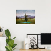 Einsamer Baum Poster (Heimbüro)