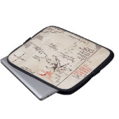 einsamer Berg Laptopschutzhülle (Vorne Knopf)