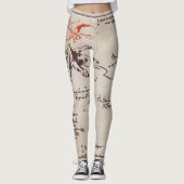 einsamer Berg Leggings (Vorderseite)