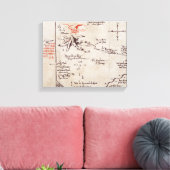 einsamer Berg Leinwanddruck (Insitu (Wohnzimmer))