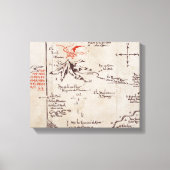 einsamer Berg Leinwanddruck (Vorderseite)