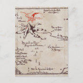 einsamer Berg Postkarte (Vorderseite)