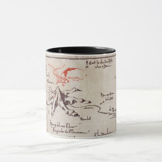 einsamer Berg Tasse (Zentrum)