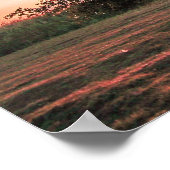 einsamer Birnbaum Poster (Ecke)