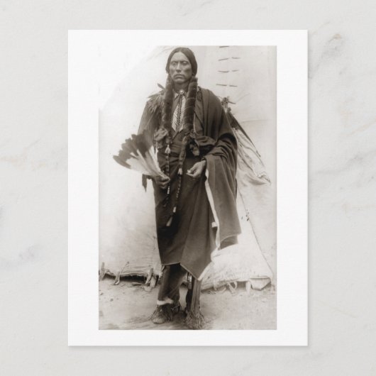 Einsamer Comanche Postkarte (Vorderseite)