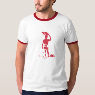 Einsamer cooler Surfer T-Shirt