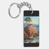 Einsamer Cypruss Schlüsselanhänger (Vorderseite links)