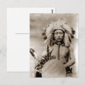 Einsamer Elch Postkarte (Vorne/Hinten)
