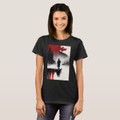 Einsamer Fischer T-Shirt (Vorne ganz)