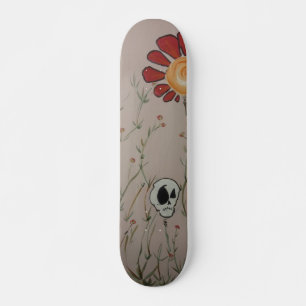 Einsamer Gartenskateboard-ursprünglicher Skateboard