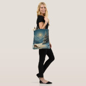 Einsamer Hirsch Tasche (Am Model)