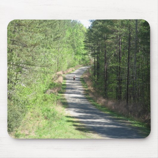 Einsamer Läufer Mousepad (Vorne)