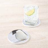 Einsamer Penguin-Untersetzer Untersetzer (Seite)