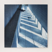 Einsamer Saxophone Player - 20x20 - 676 Stk. Puzzle (Horizontal)