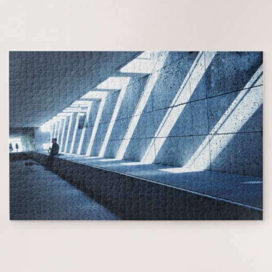 Einsamer Saxophone Player - 20x30 - 1014 Stk. Puzzle (Horizontal)