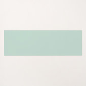 Einsamer Schlichter Hintergrund - Minze + Schneemo Yogamatte (Rückseite (Horizontal))