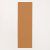 Einsamer Schlichter Hintergrund - Rost + Dove Yoga Yogamatte (Rückseite)