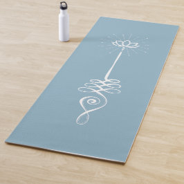 Einsamer Schlichter Hintergrund - Sky + Snow Yoga  Yogamatte