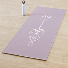 Einsamer Schlichter Hintergrund - Staub + Schnee-Y Yogamatte